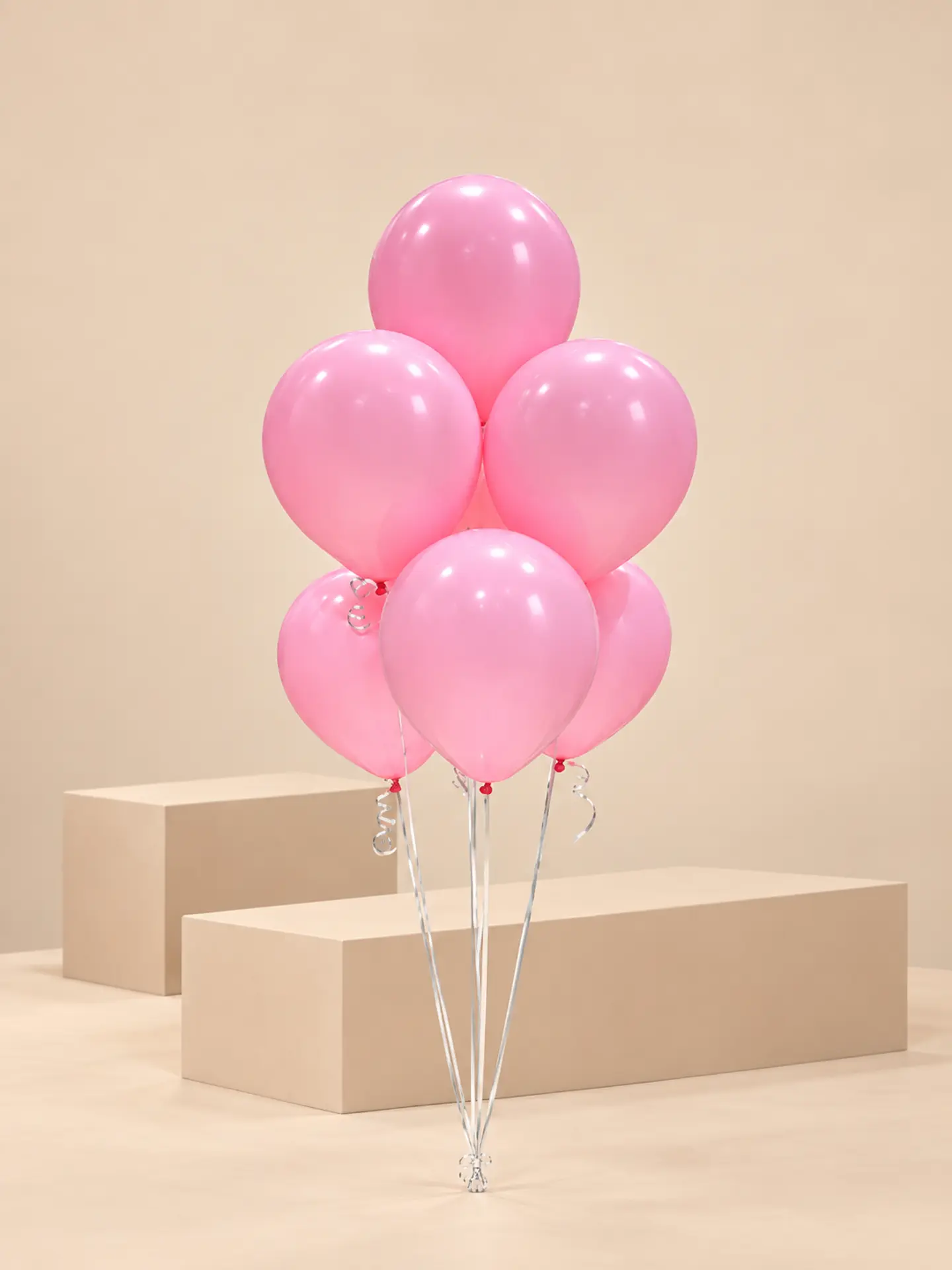 Pink Helium Balloon Bouquet