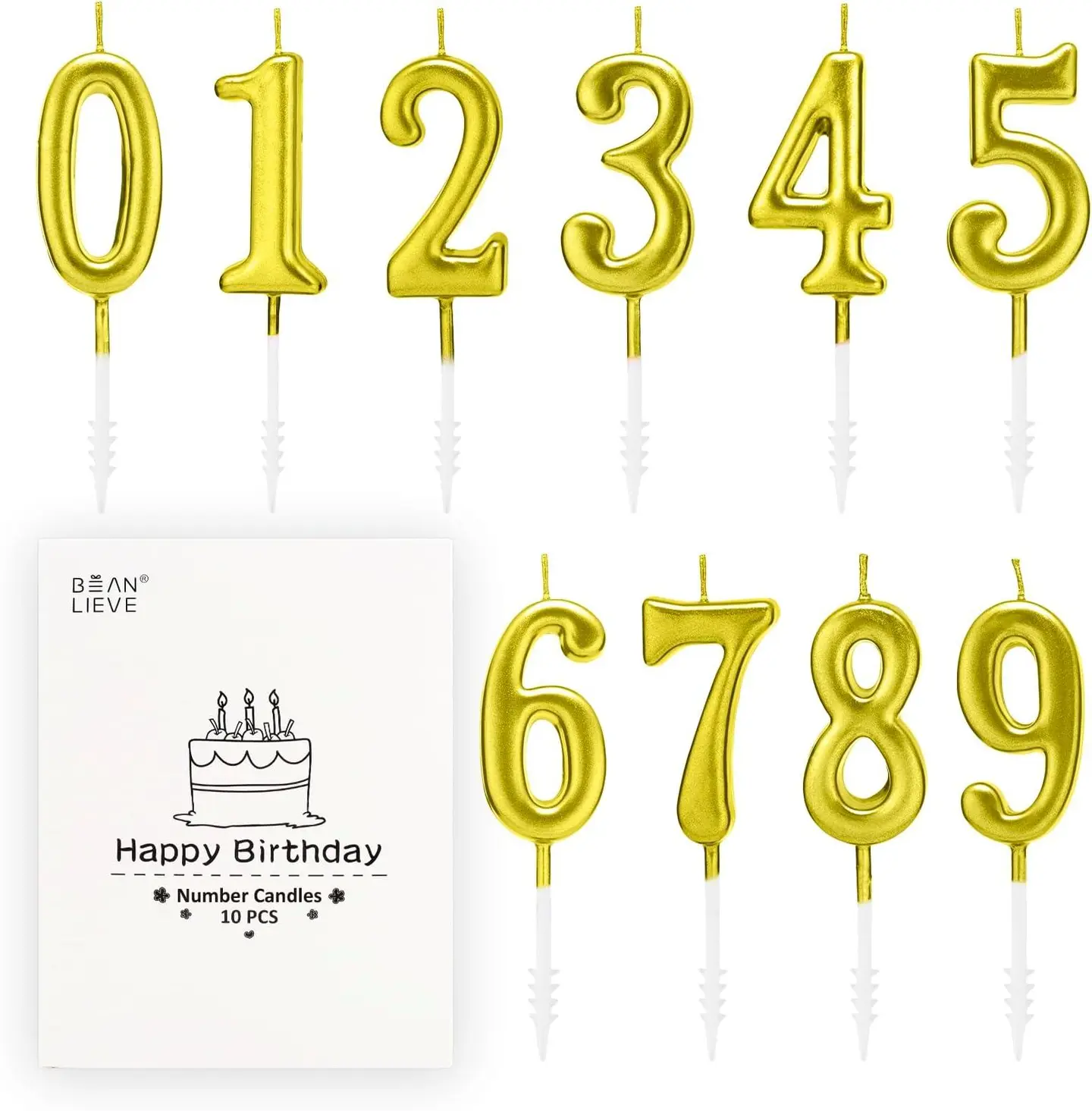Golden Number Candles