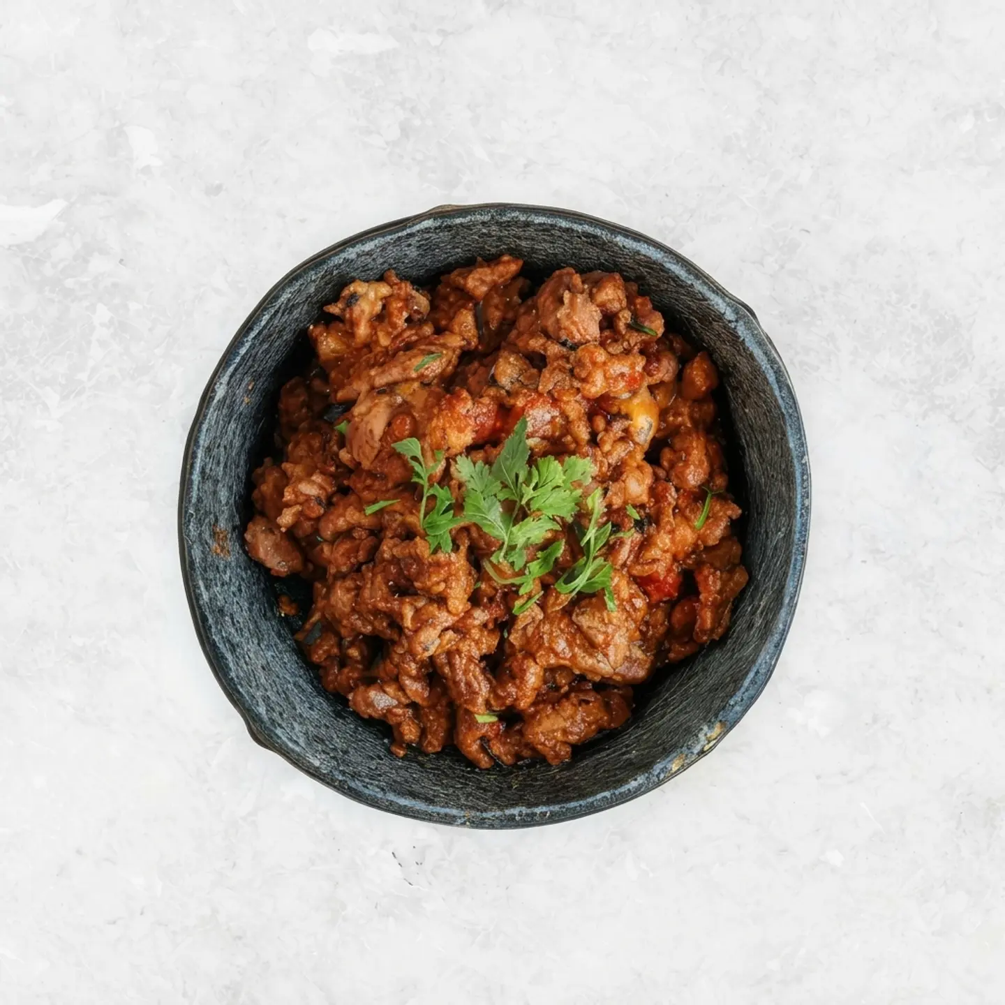 Meat Mgalgal With Tomatoes