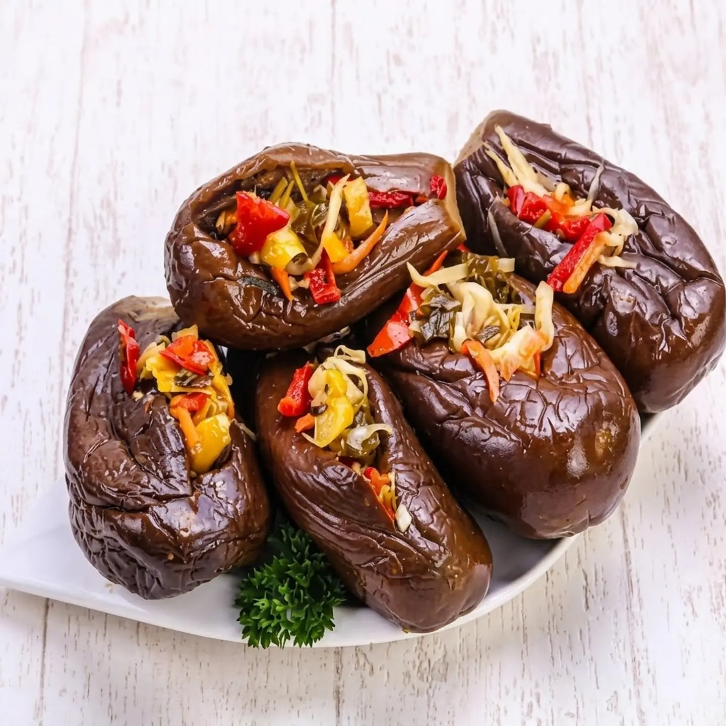 Pickled Eggplant - Medium