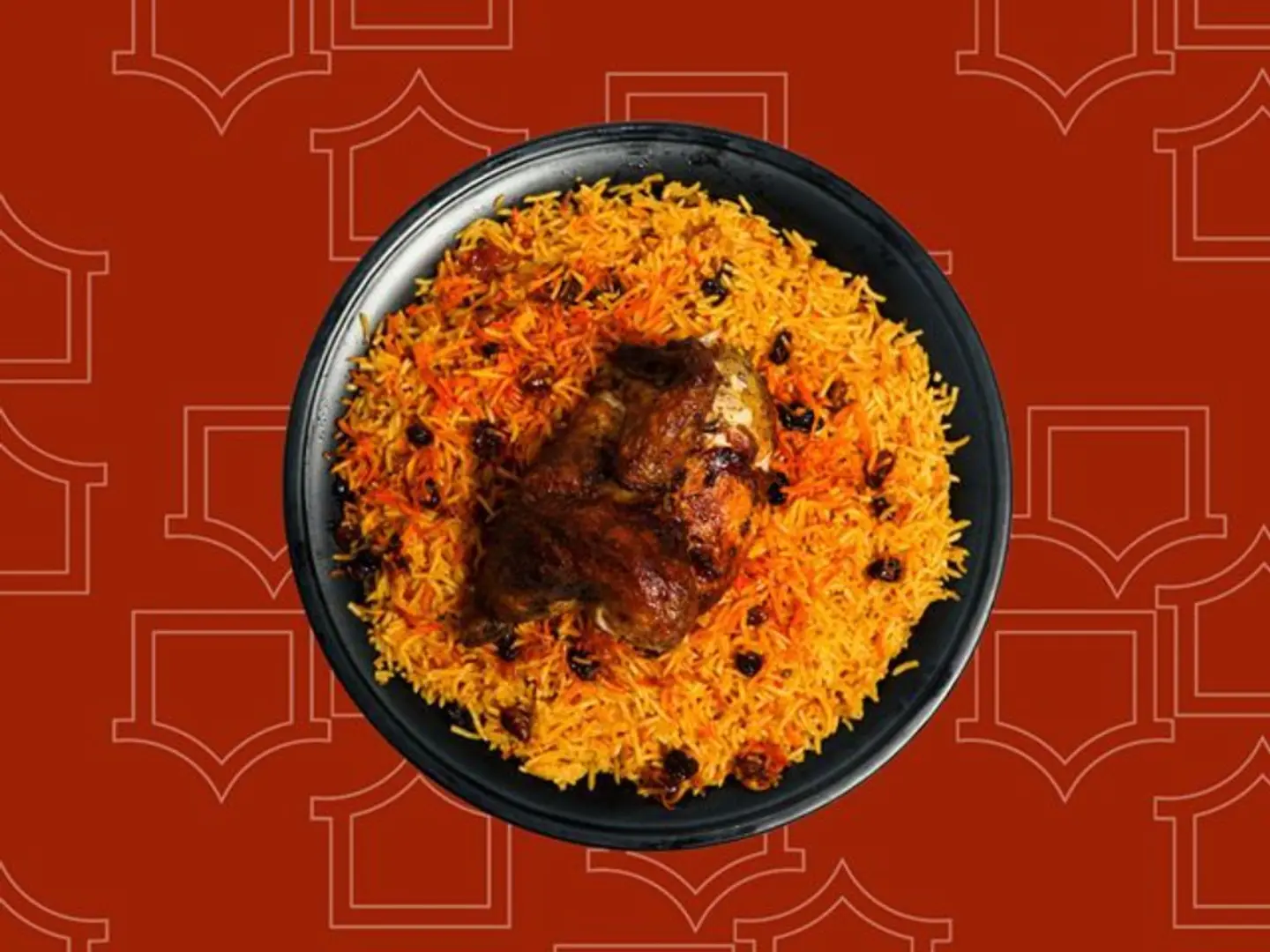 نصف حبة دجاج شواية مع ارز