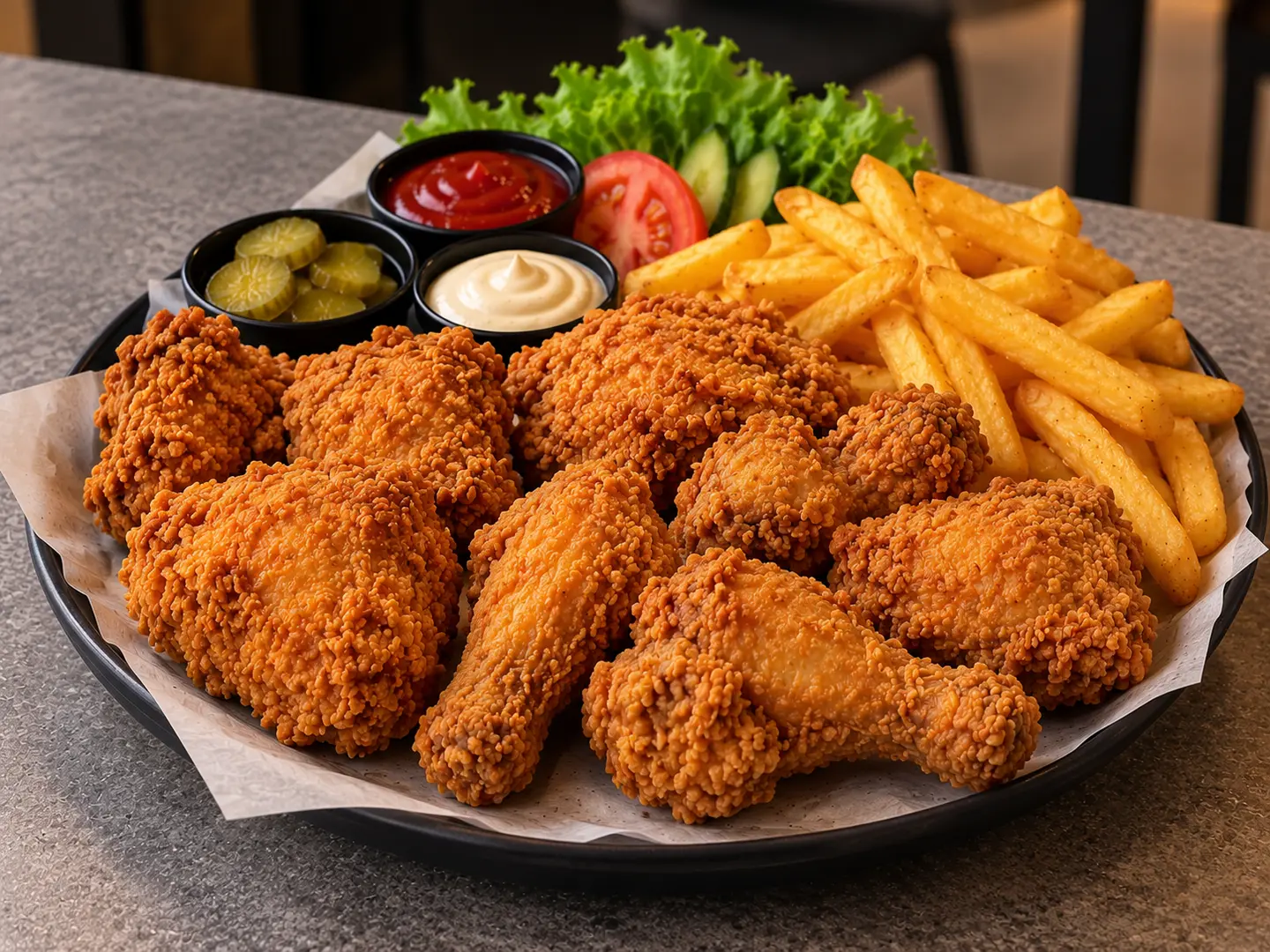 8 Piece Broasted Chicken