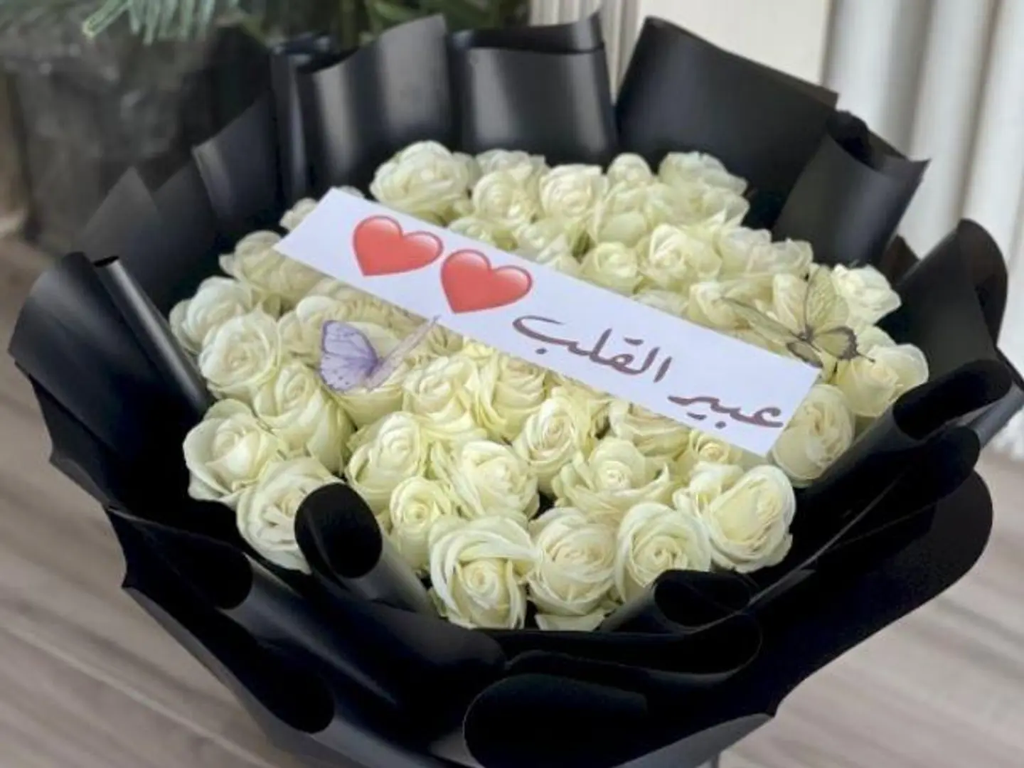 بوكيه جوري ابيض