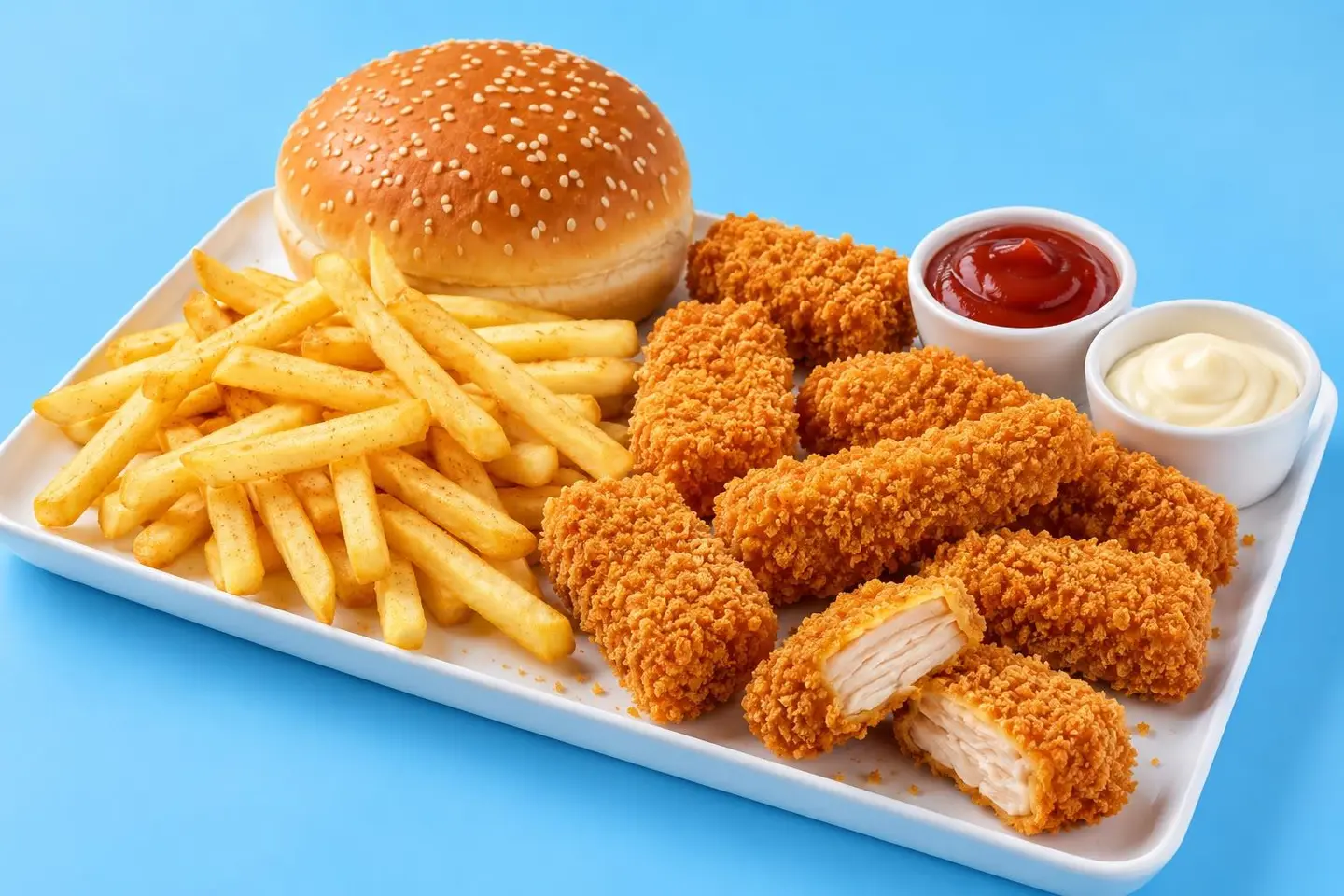 مسحب 8 قطع مع بطاطس