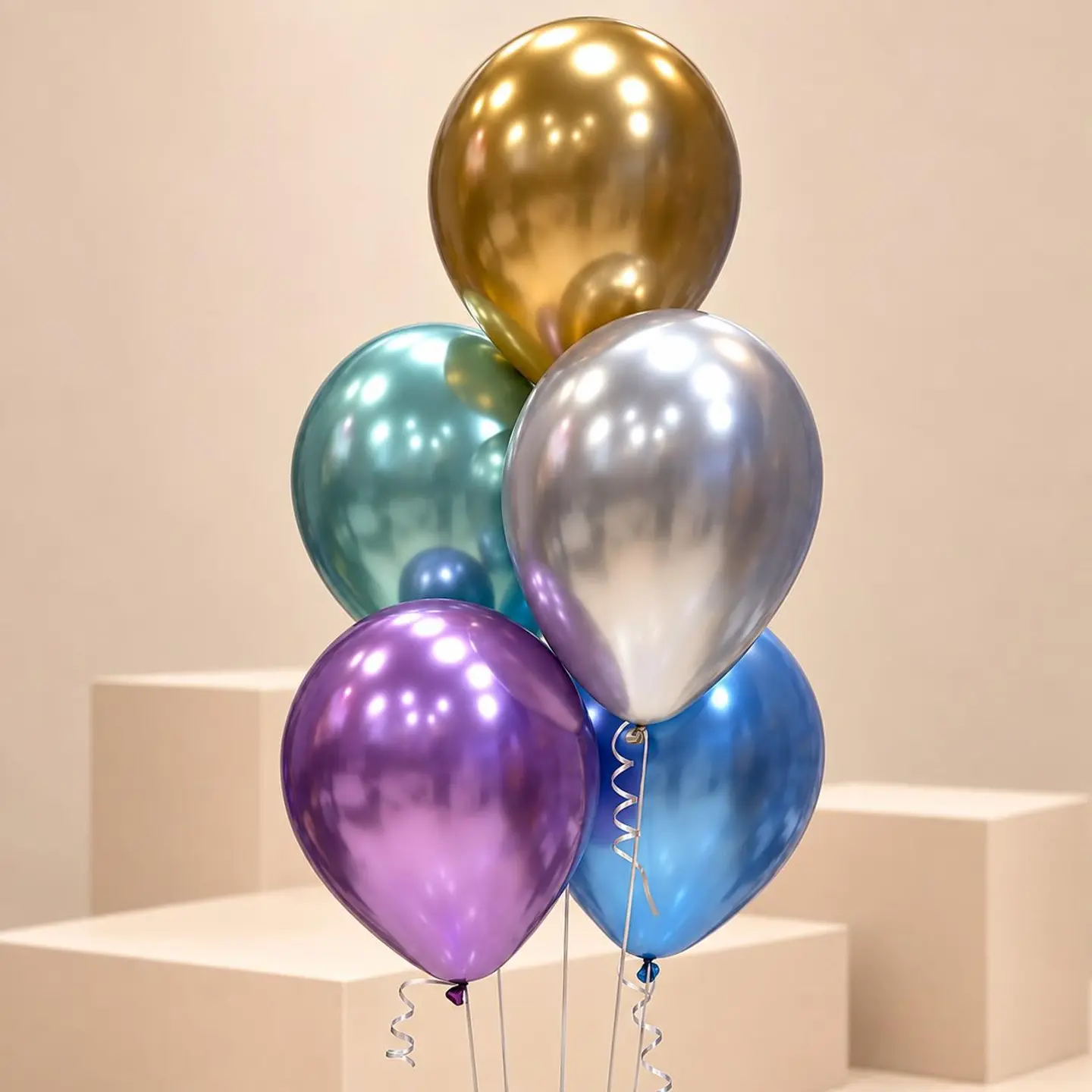 Chrome Helium Balloons Per Piece