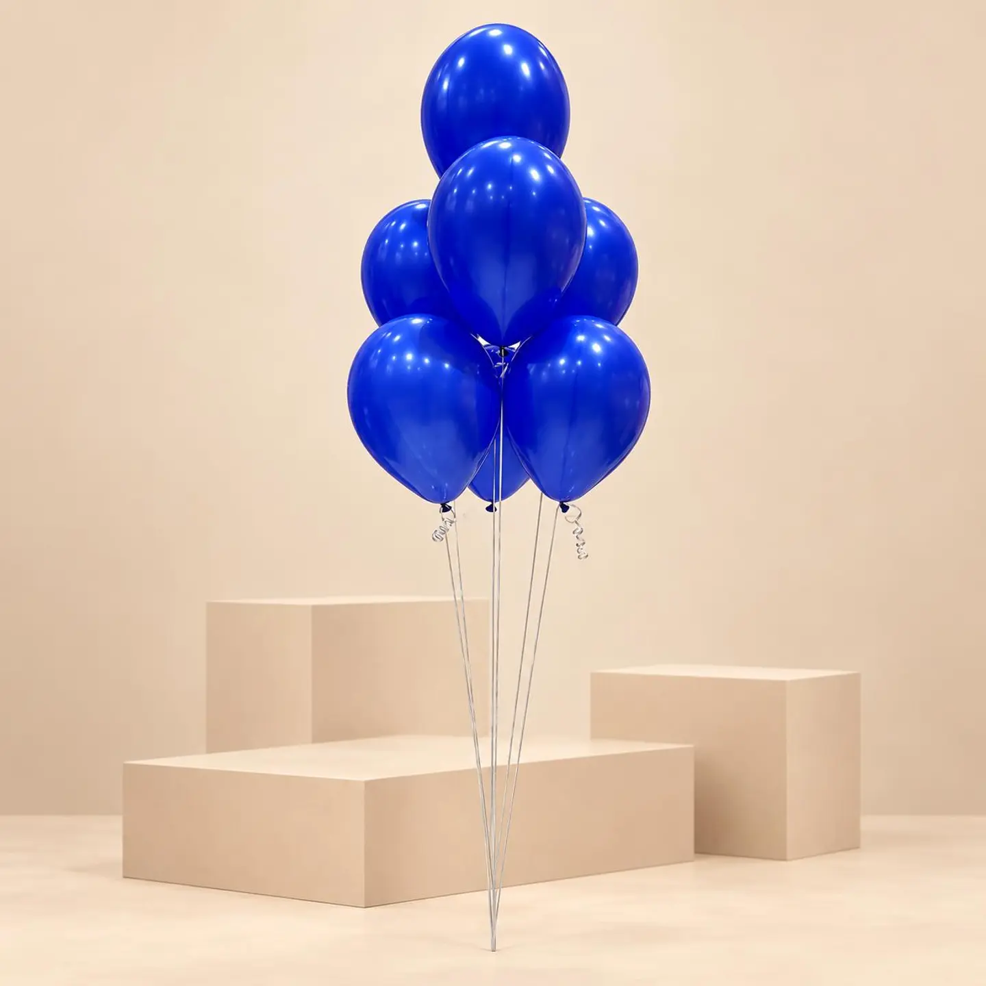 Dark Blue Helium Balloon Bouquet