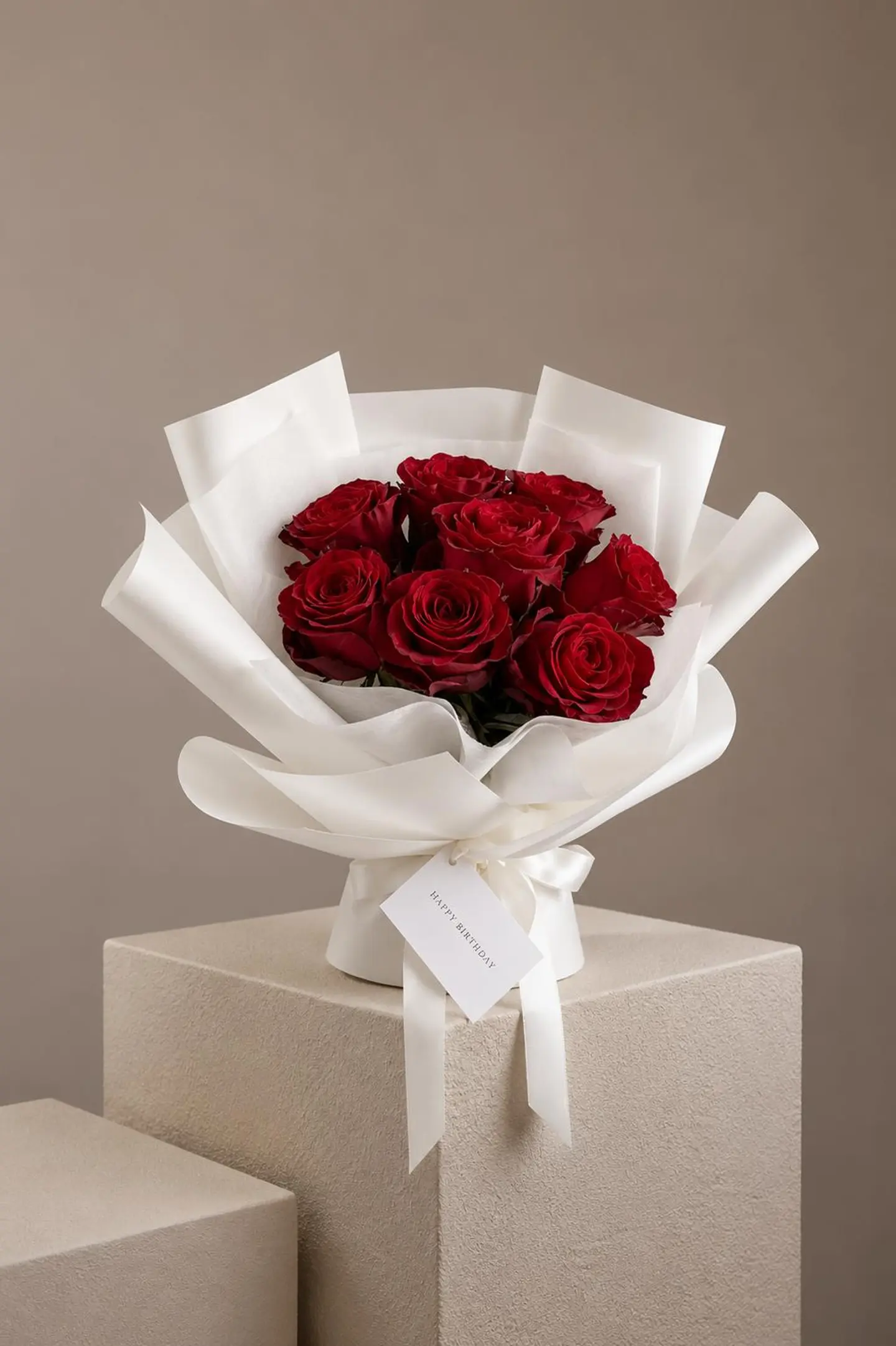 Red Bouquet Of Roses