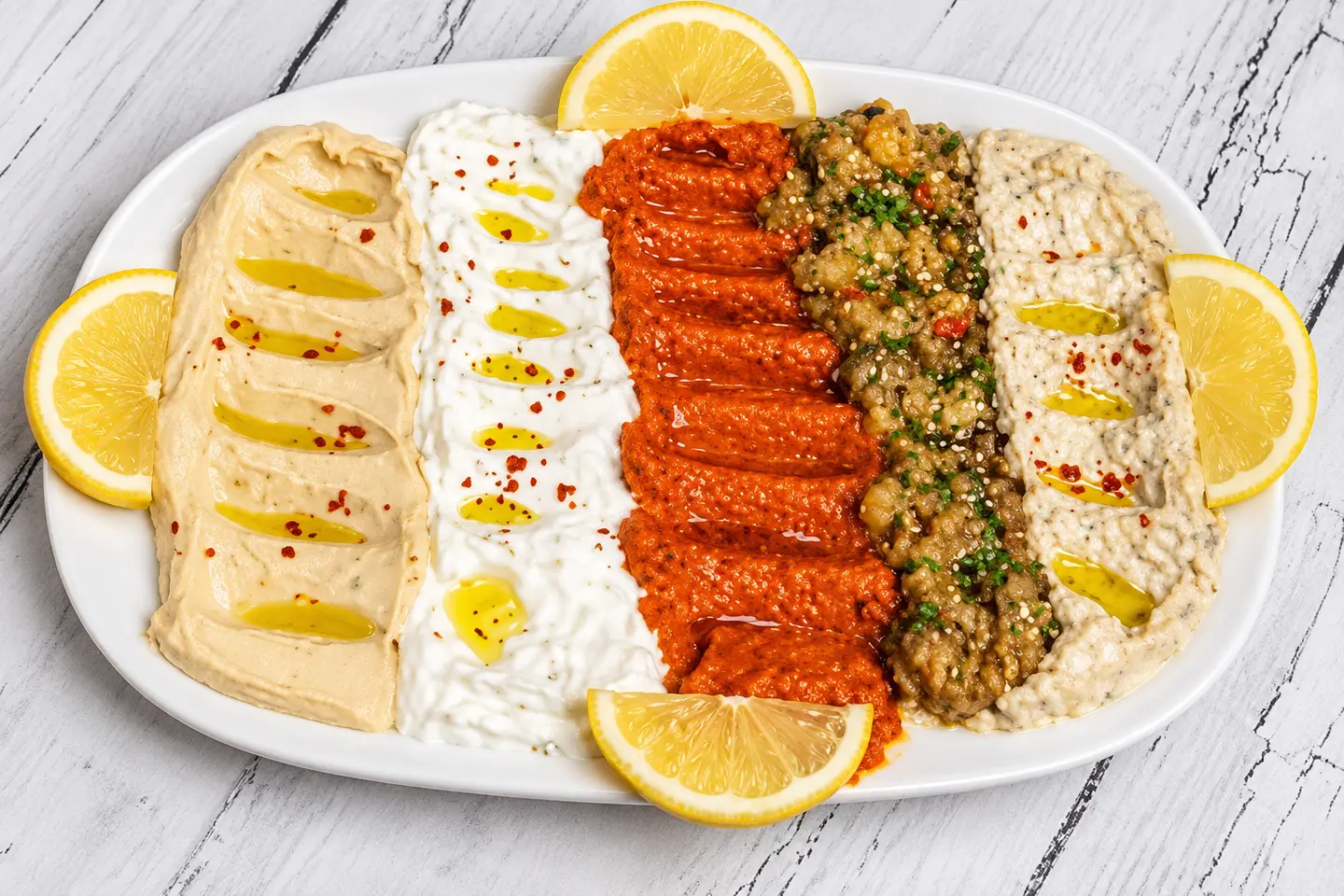 صحن مقبلات مشكل - صغير