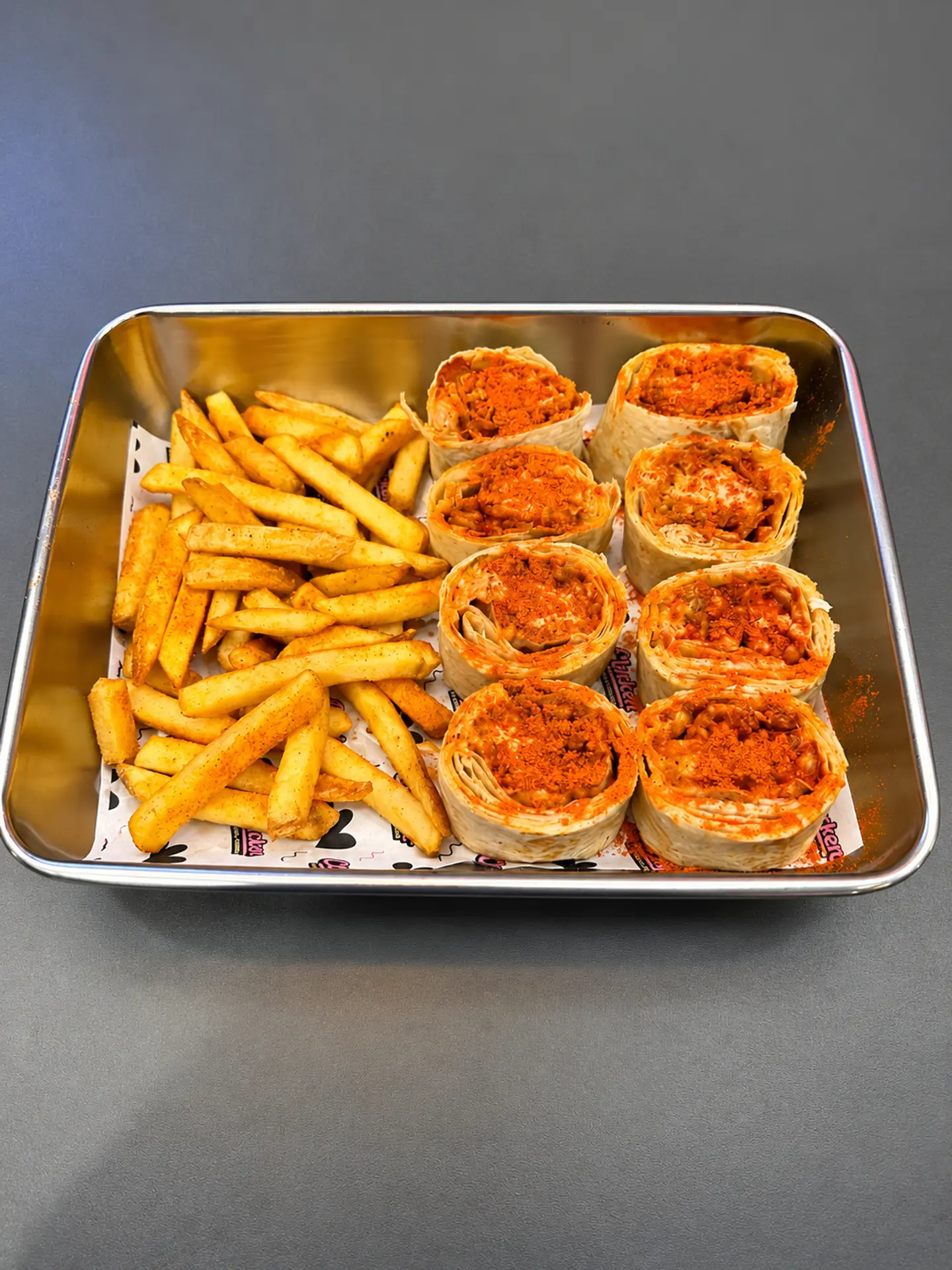 Arabic Style Chicken Tender Single Meal With Fries