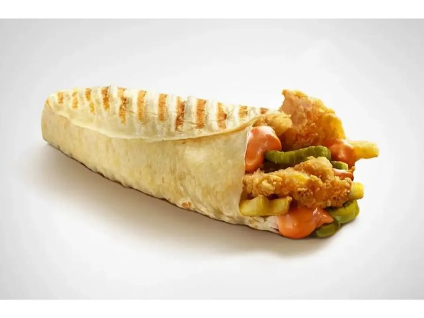 Zinger Shrimp Slaw Wrap
