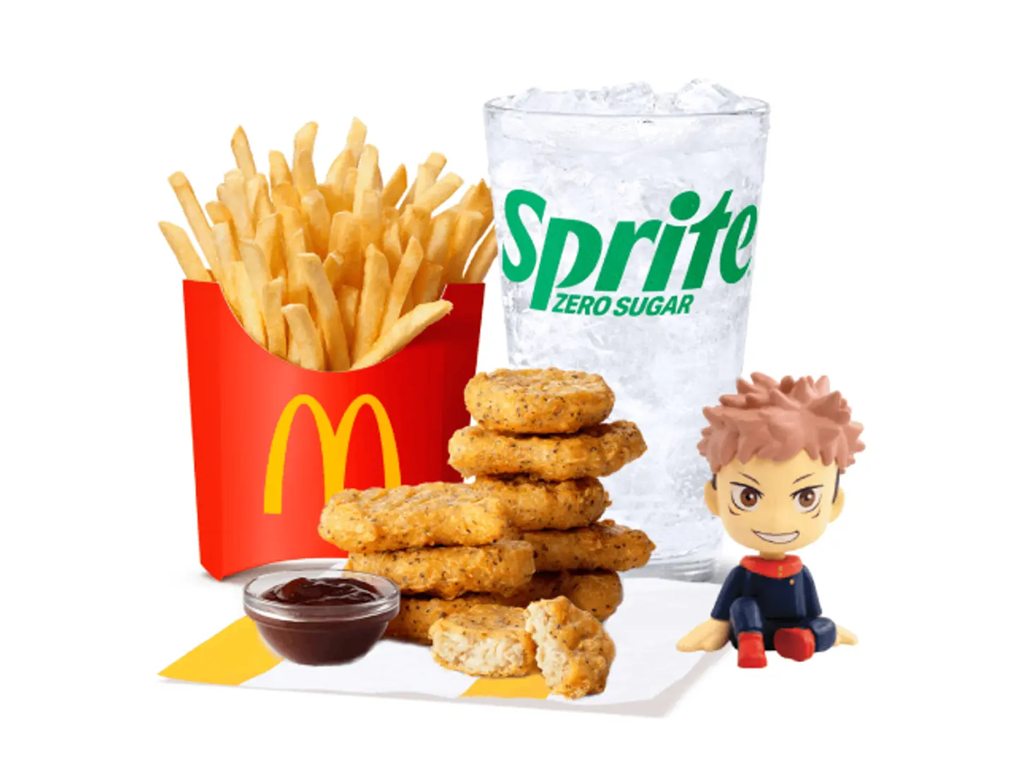 9 Pcs Murasaki Garlic Nuggets Medium Meal With Collectible