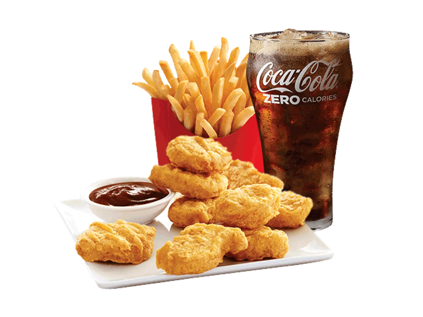 Large 9 Pcs Chicken Mc Nuggets Meal