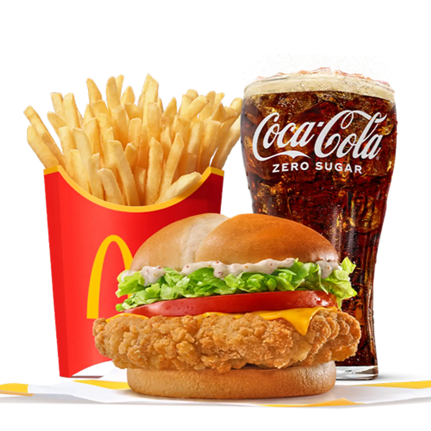 Mc Crispy Chicken Deluxe Meal
