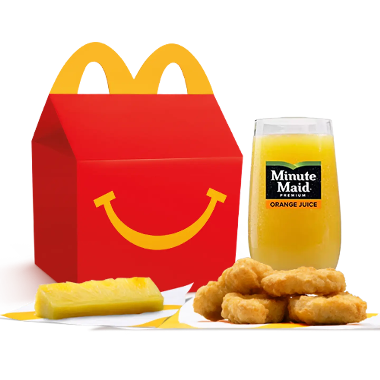 Happy Meal Mc Nuggets With Pineapple