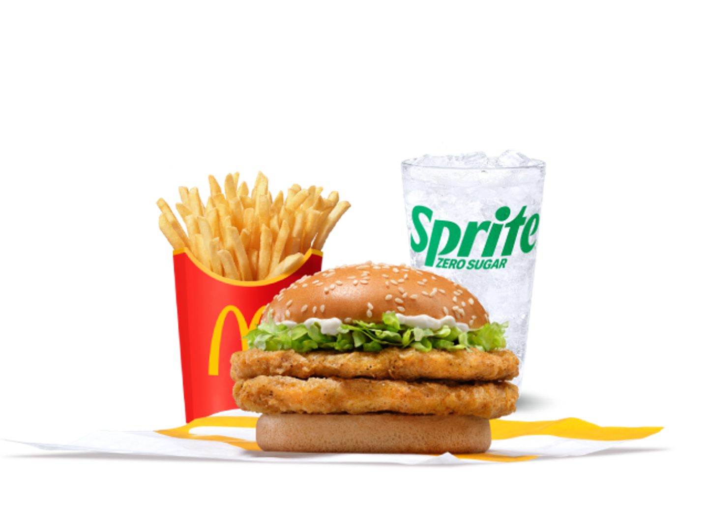 Mc Chicken Double Up Medium Meal