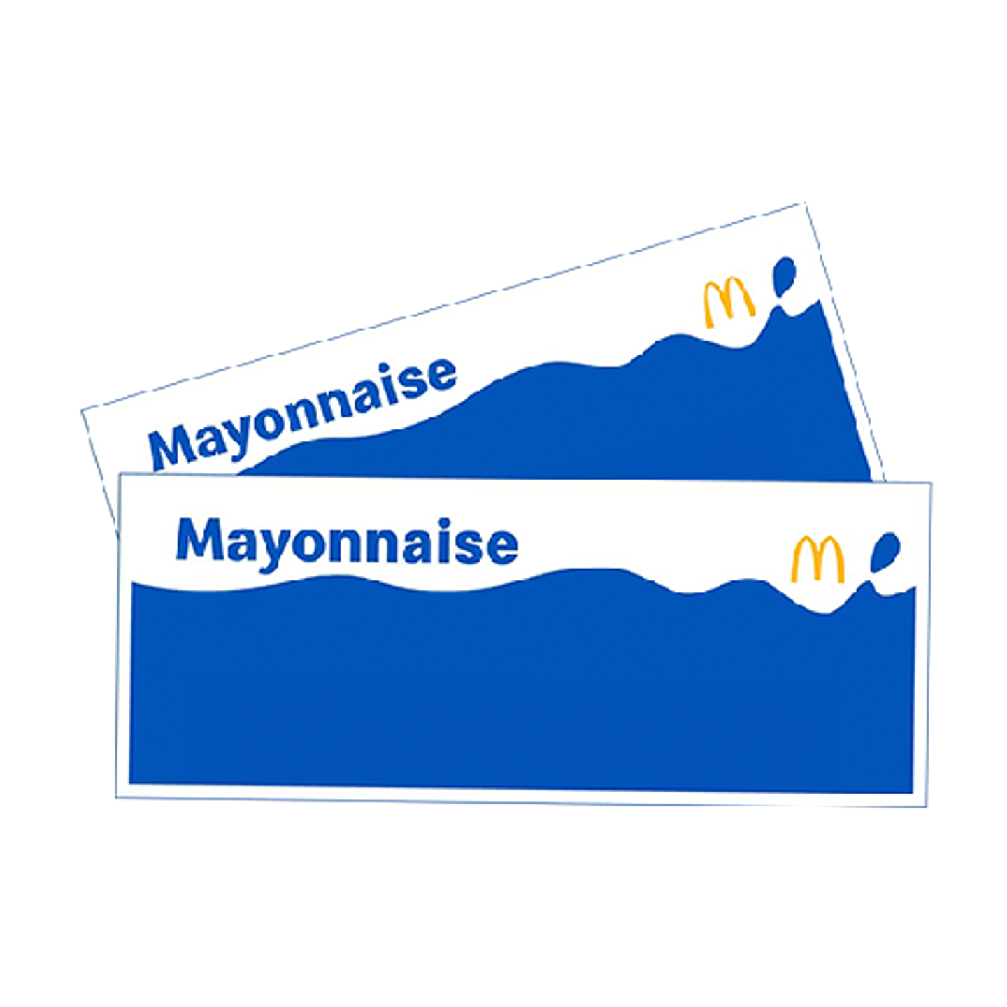 2 Piece Mayonnaise Packets