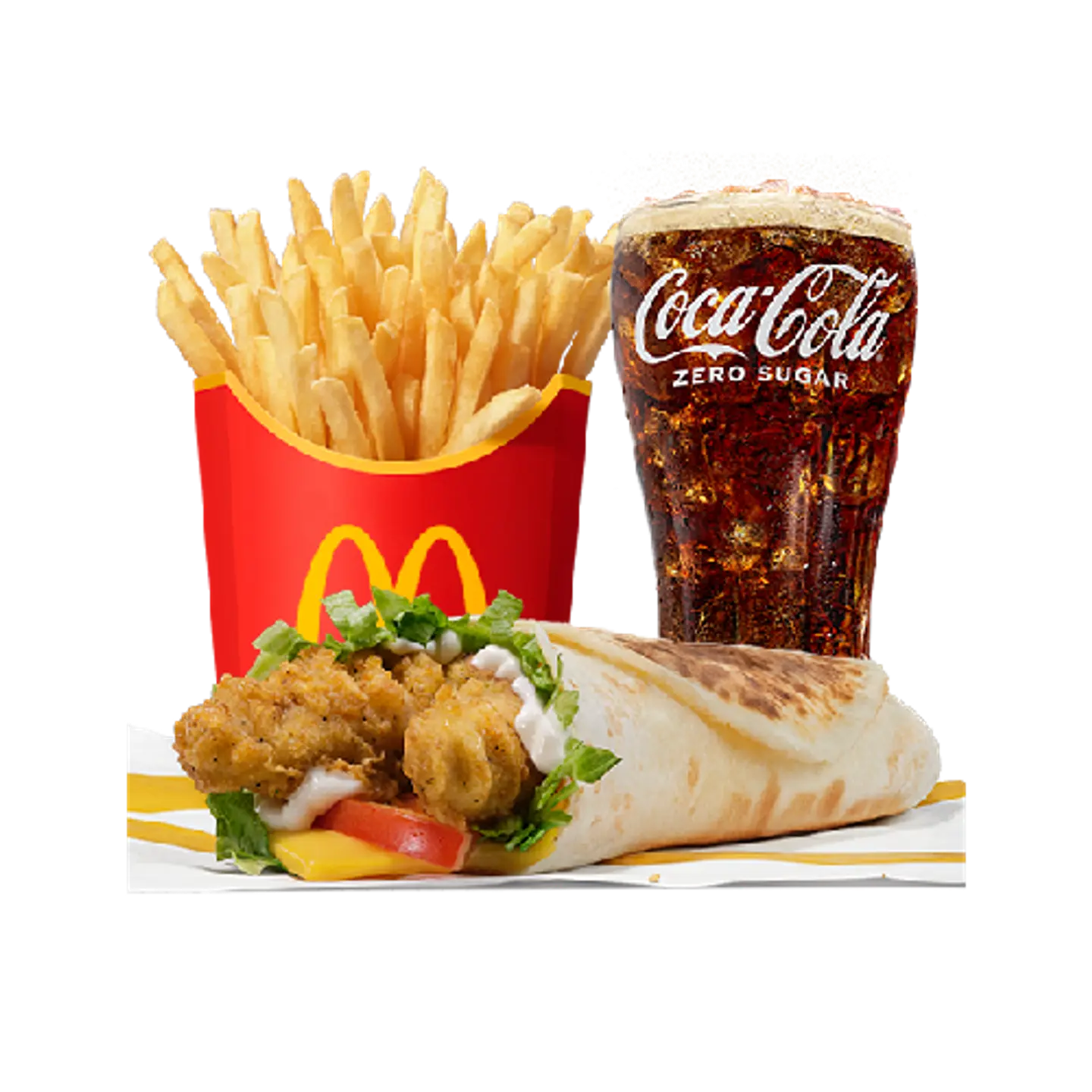 Mc Wrap Chicken Meal