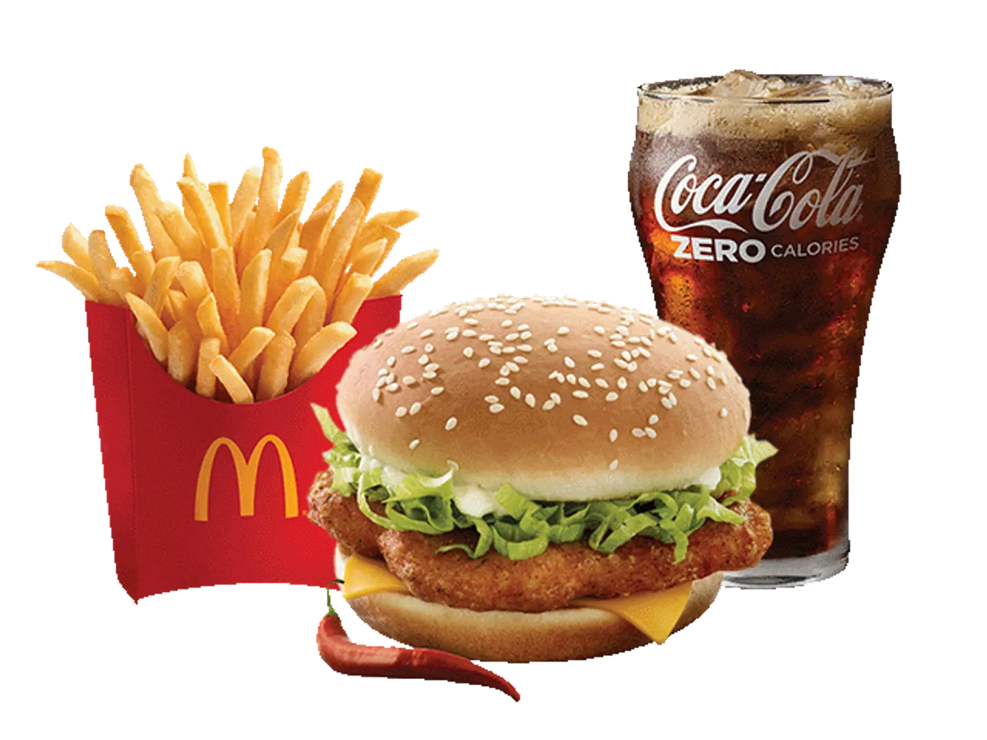 وجبة سبايسى ماك تشيكن كبير