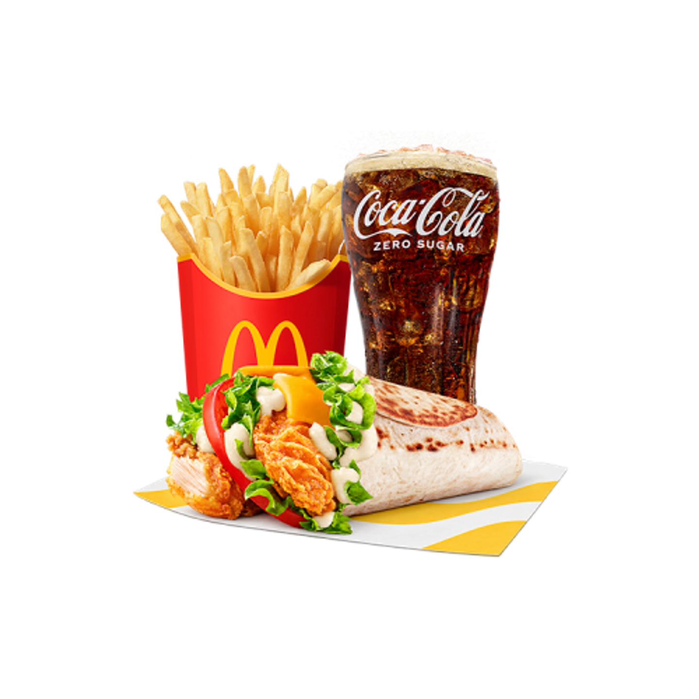 Mc Wrap Garlic Meal