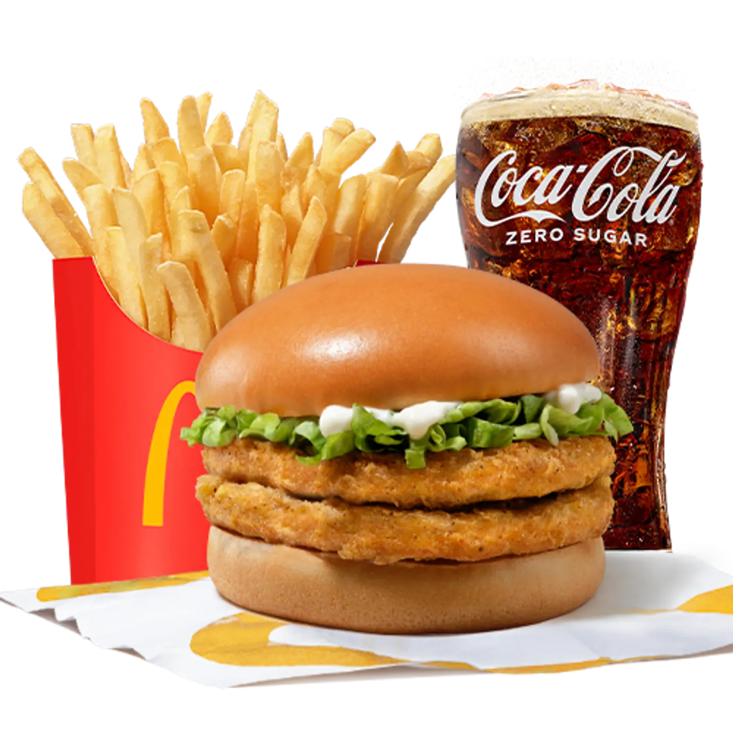 وجبة دبل تشيكن برجر