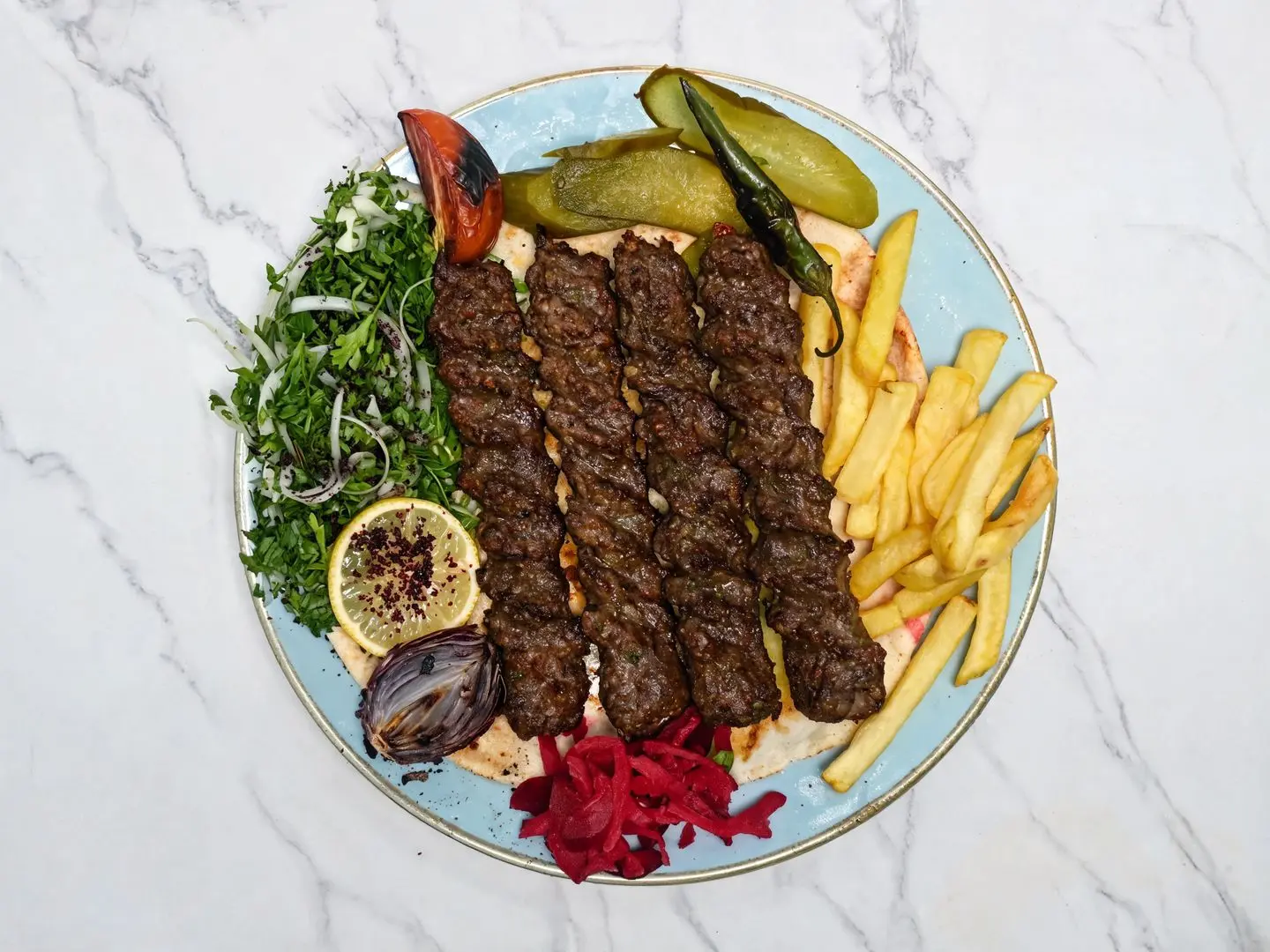 Beef Kebab Platter - Small