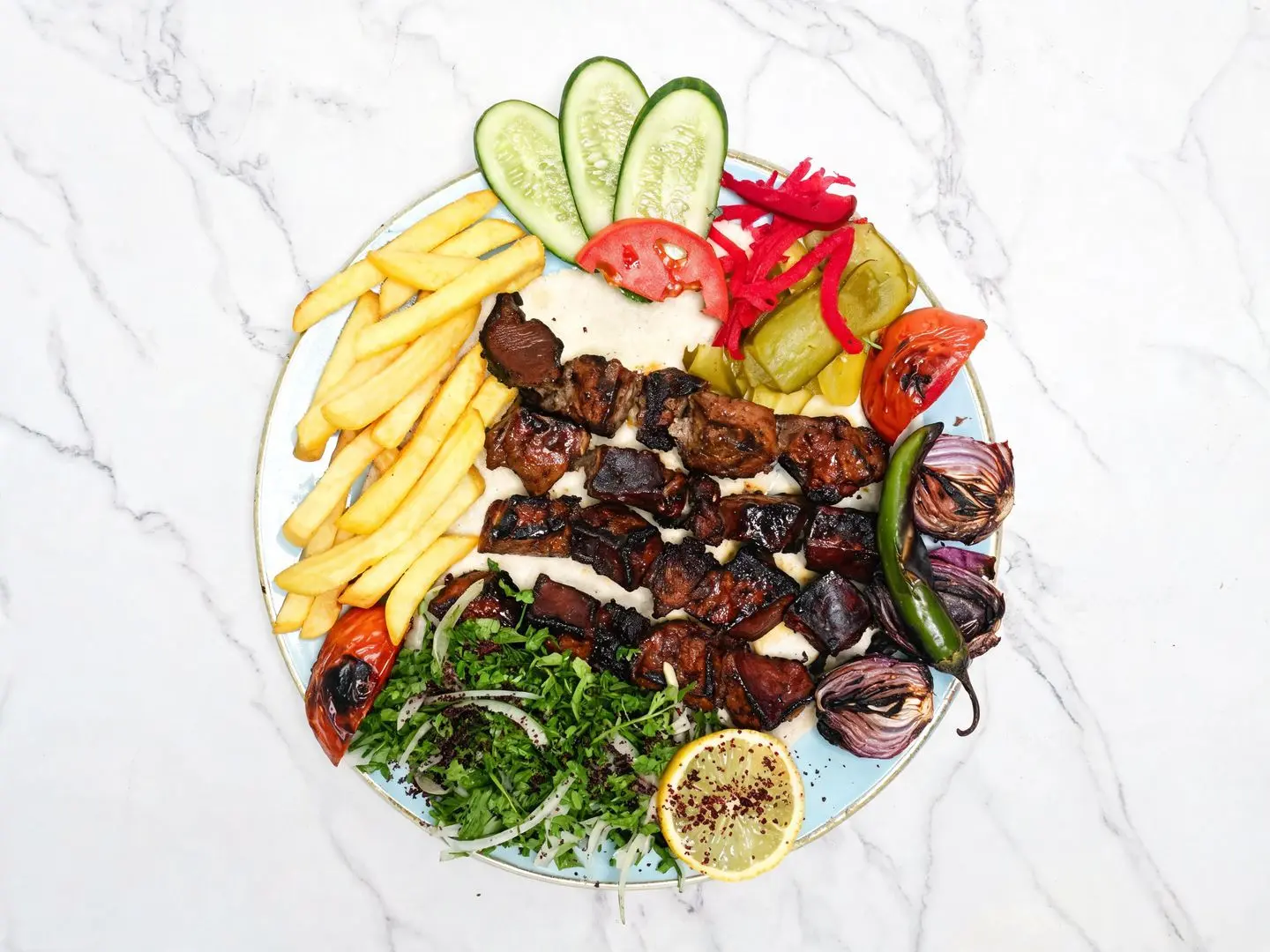 Charcoal Grilled Liver Platter - Small