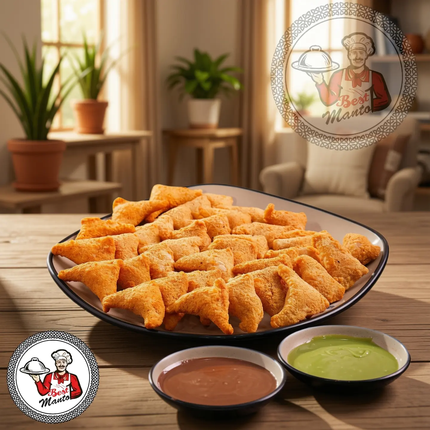 Semolina Triangles - Small 7 Pieces