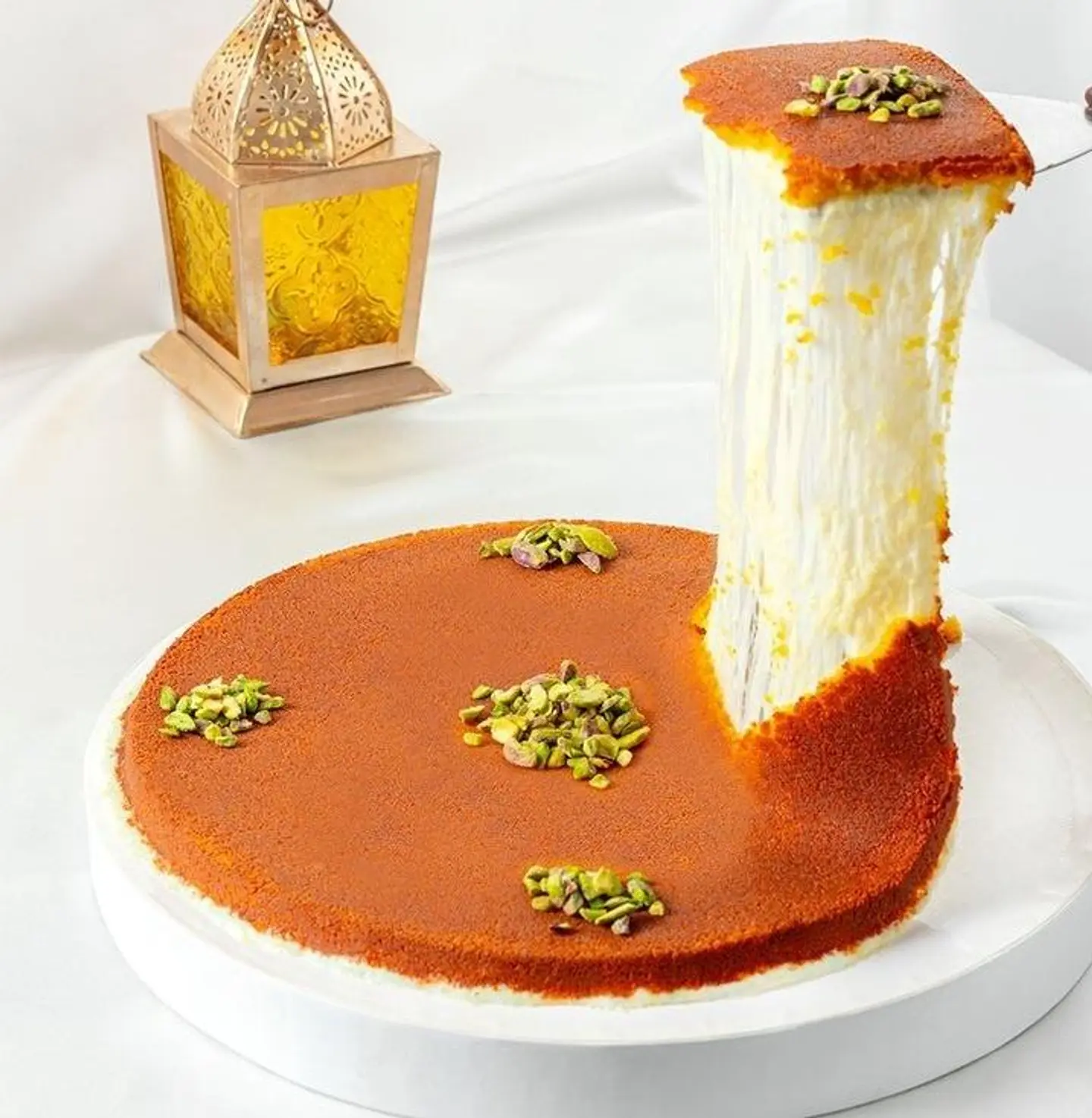 Kunafah With Akkawi Cheese - Small