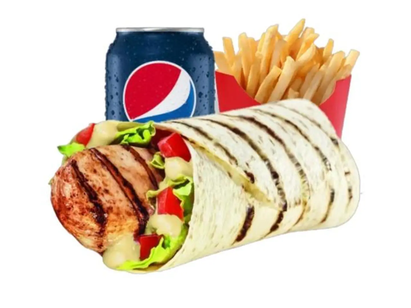 Grilled Chicken Tortilla Meal - Small