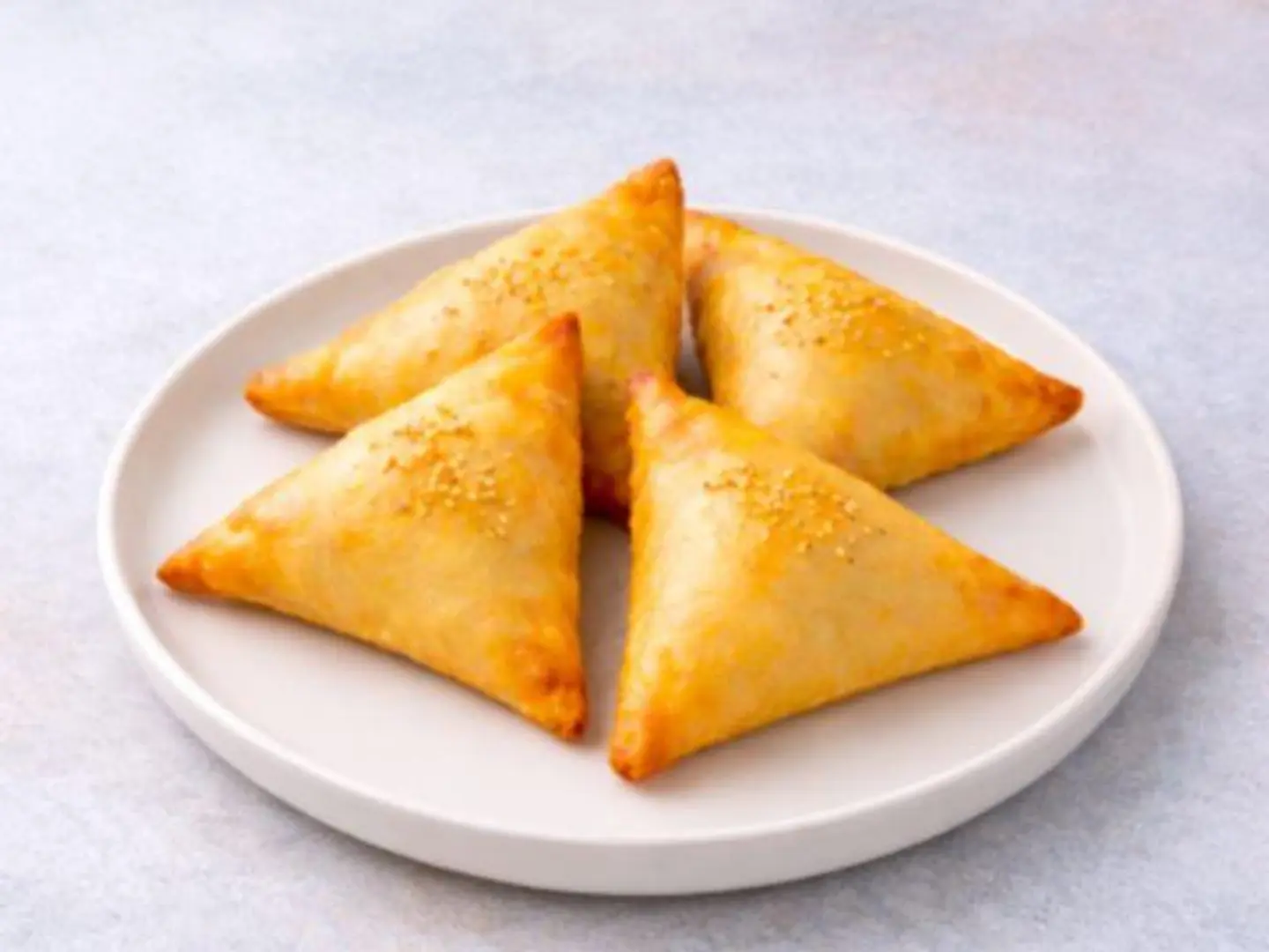 Fried Samosas - Meat Sambousek