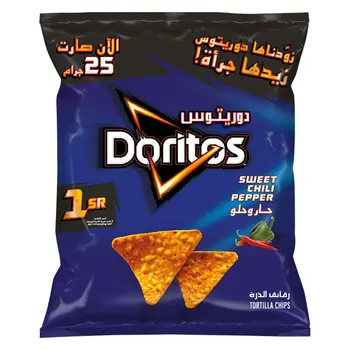Doritos Sweet Chili Tortilla Chips 21g