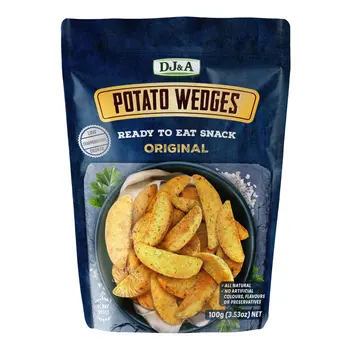 دي جي آند إيه بطاطس ويدجز أصلية 100جرام