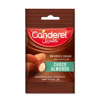Canderel Choco Almonds 0% Added Sugar 40g