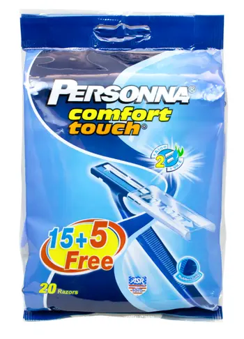 Persona Comfort Touch Razors 20 Pieces