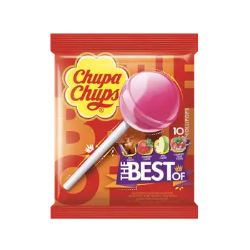 Chupa Chups Mixed Flavored Lollipops 10x120g