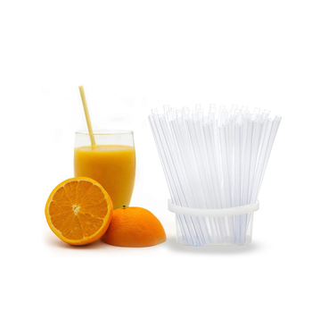 Colorless Straw 100 Pack