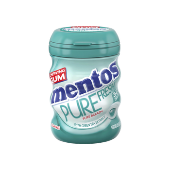 Mentos Pure Fresh Green Tea Chewing Gum 56g