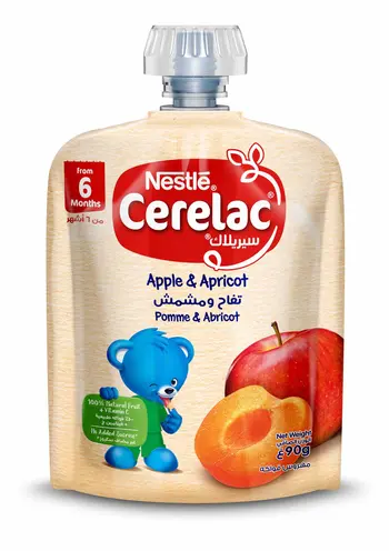 Nestle Cerelac Apple & Apricot Baby Food 90g