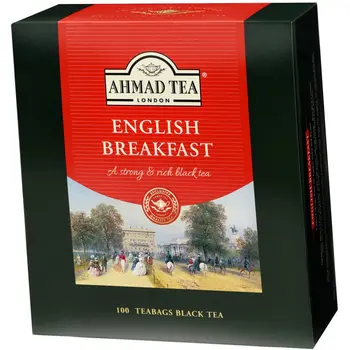 Ahmad Tea English Breakfast Black Tea Bags 100 Count