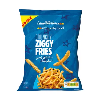 Lambweston Ziggy Fries Frozen 750g