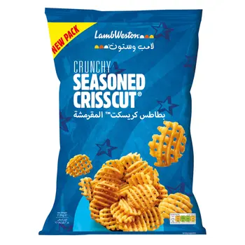 Lambweston Seasoned Crisscut Potato 2.5kg