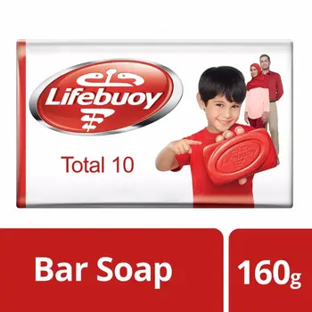 Lifebuoy Total 10 Red Soap 160g