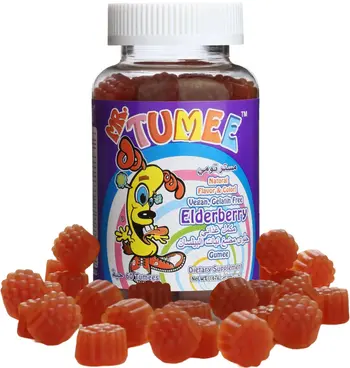 Mr. Tumee Elderberry Vegan Gummies 60 Pieces