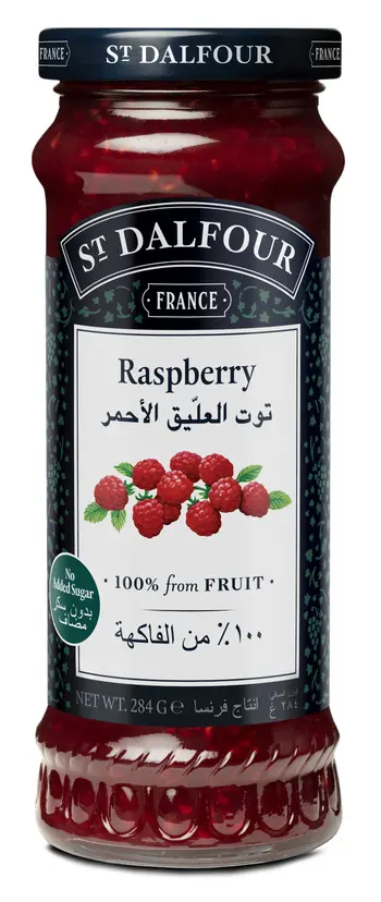 St. Dalfour Red Raspberry Spread No Added Sugar 284g