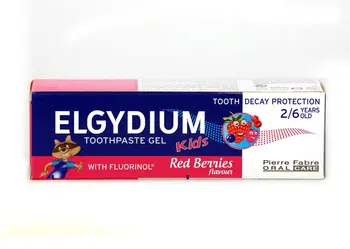 Elgydium Kids Red Berries Toothpaste Gel 50ml