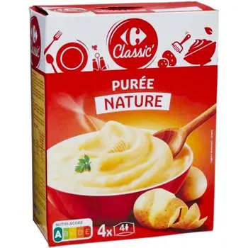 Carrefour Classic Mash Potato 4x125g