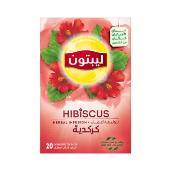 Lipton Hibiscus Herbal Infusion Tea 20 Pieces