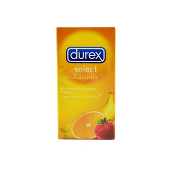 ديوريكس واقي ذكري ملون ومعطر 6قطع