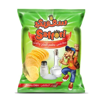 سفوري شيبس ملح و زيت 140 جرام