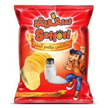 Saffori Salted Potato Chips 140g
